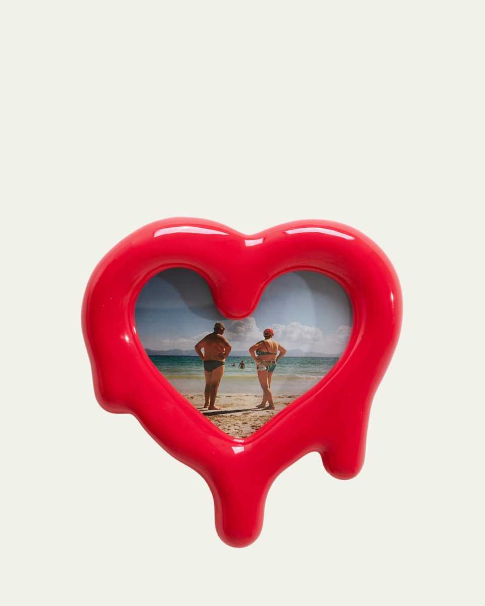 Melted Heart Frame, 5" x 7"